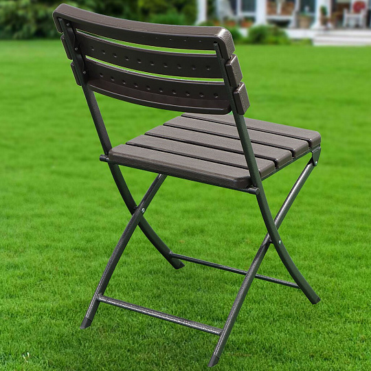 Стул садовый металл, пластик, Green Days, 82х56х46 см, 100 кг, к набору MZK-180+YC-043