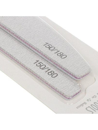 Пилка маникюрная зернистость 150/180, 2 шт, G020013