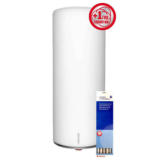 Водонагреватель электрический, накопительный, Atlantic, Pc o' pro slim, 841133, 50 л, 2 кВт