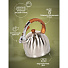 Чайник нержавеющая сталь, 3 л, со свистком, матовый, ручка бакелитовая в цвет дерева, Daniks, GS-04571/MSY-087 - фото 9