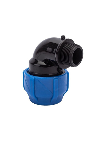 ПНД уголок d32х3/4", наружная резьба, Valfex