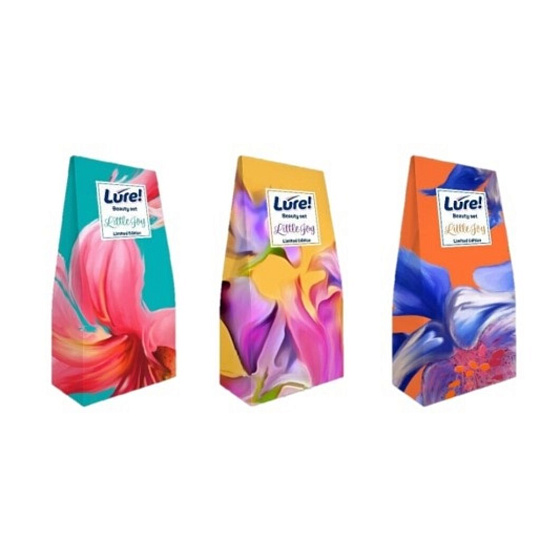 Крем для рук, Lure, Little Joy Bio, питательный, 40 мл, набор, с маслом ши и D-пантенолом