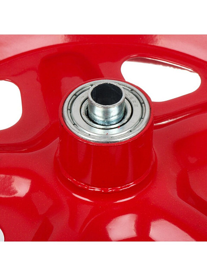 Колесо полиуретан PU, D 85-110, 3.25-3.00-8, втулка D12 мм