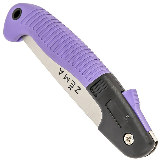 Пила садовая по дереву, 180 мм, рукоятка ABS пластик, Zema, Накаба, нержавеющая сталь, ZM 5001