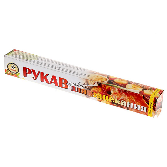 Рукав для запекания 300х30 см, с завязками, Vikont