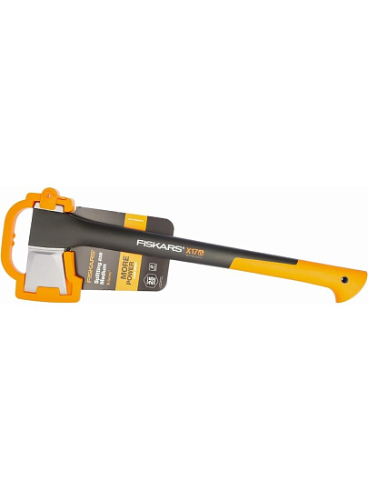 Топор-колун Fiskars, M X17 X-series, FiberComp, обрезиненная, 1.5 кг, 652 мм, с чехлом, 1015641