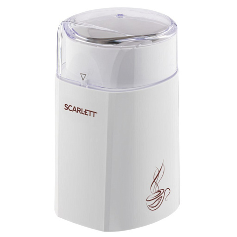Кофемолка Scarlett, SC-CG44506, 160 Вт, 60 г, белая