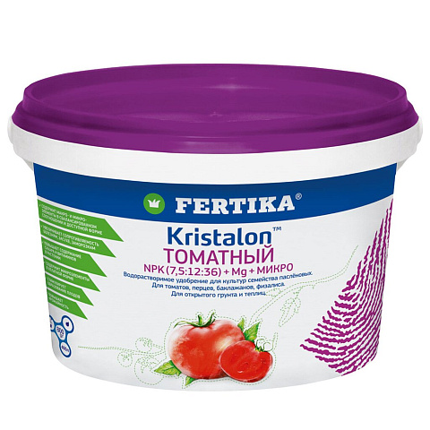 Удобрение Кристалон Томатный, для томатов, минеральный, гранулы, 800 г, Fertika