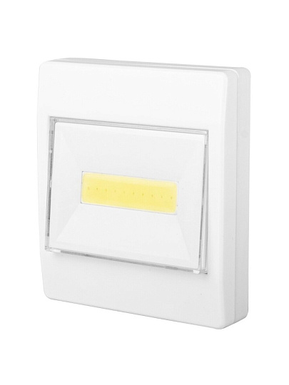 Фонарь-светильник светодиодный, JazzWay, TS3-L2W, 150 Лм, IP43, 8.1х6.5х1.3 см, 3хААА, 5023345