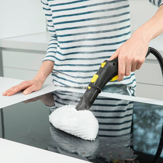 Пароочиститель Karcher, SC 2 EasyFix, 1500 Вт, 1 л, 3.2 бар, желтый, 1.512-063.0