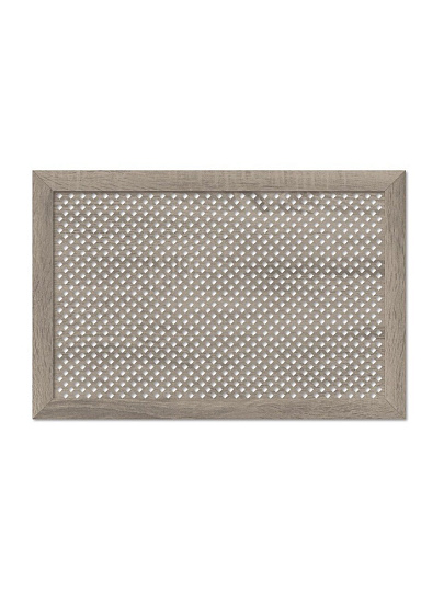 Экран для радиатора, МДФ, 900х600 мм, дуб винтаж, Глория, Стильный Дом