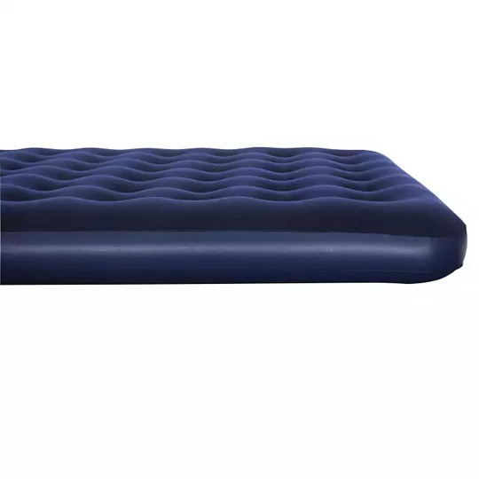 Матрас надувной Bestway, 203х152х22 см, 67374/005653BW, насос внешний, ручной, флокированный, с подушками, 300 кг