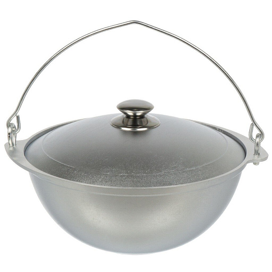 Котелок походный алюминий литой, 4.5 л, Kukmara, КП45