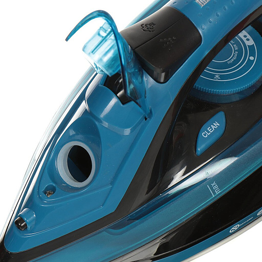 Утюг Eurostek, EEI-2600, 2600 Вт, керамика, вертикальное отпаривание, противокапельная система, 1.8 м