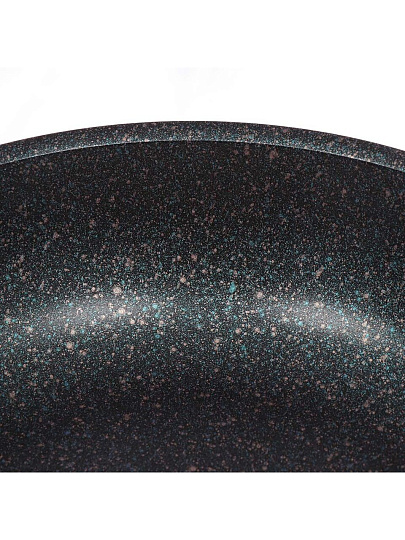 Сковорода литой алюминий, 28 см, антипригарное покрытие, Kukmara, Granit Ultra, синяя, сгг280а