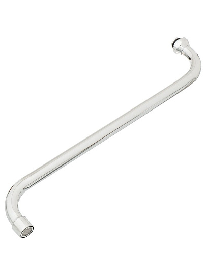 Излив смесителя для ванны, нержавеющая сталь, РУС, S-круглый излив, 33 см, ComfortFactor, 53353