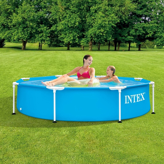 Бассейн каркасный Intex, 244х51 см, Metal Frame, 28205NP, 1828 л