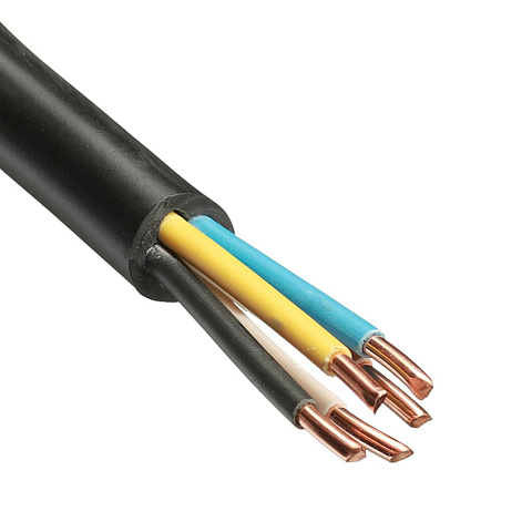 Провод ВВГп нг LS (A), 5х6 мм², 100 м, силовой, негорючий, ККЗ