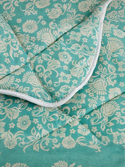 Одеяло 1.5-спальное, 140х205 см, Comfort Sleep, холлофайбер, 200 г/м2, чехол 100% полиэстер, в ассортименте