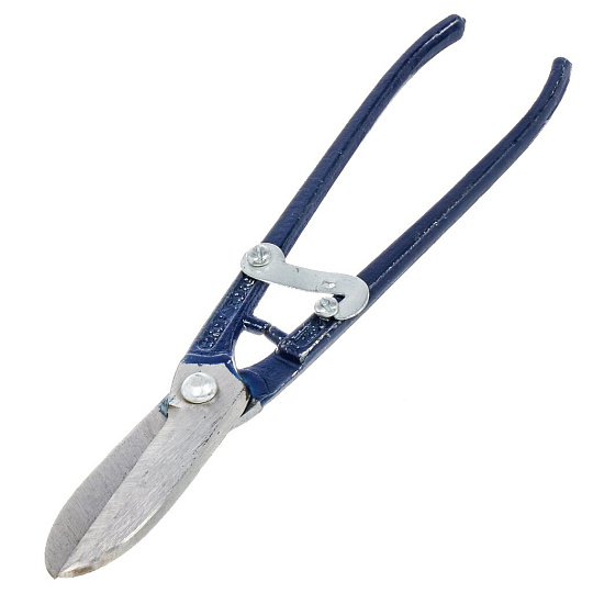 Ножницы по металлу с фиксатором, пряморежущие, 250 мм, Bartex