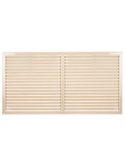 Экран для радиатора, ПВХ, 1200х600 мм, дуб, Viento
