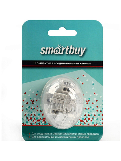 Клемма монтажная, 3 отверстия, Smartbuy, SBE-pwco-3