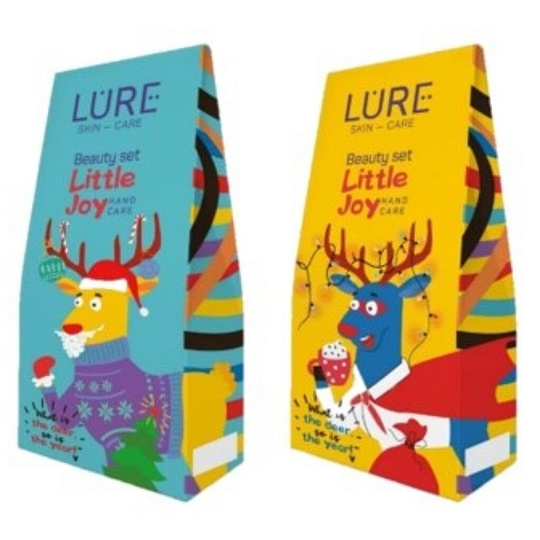 Крем для рук, Lure, Little Joy Bio, питательный, 40 мл, набор, с маслом ши и D-пантенолом