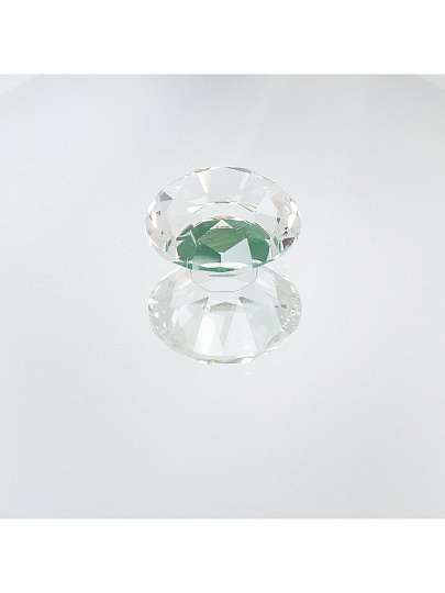Шкатулка для украшений, стекло, 14х14х10 см, с зеркалом, Y6-2093