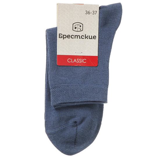 Носки для женщин, хлопок, Брестские, Classic, 1100, джинс, р. 23, 14С1100