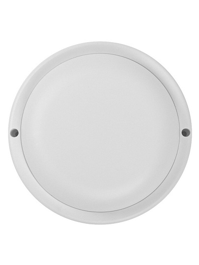 Светильник светодиодный General Lighting Systems, ЖКХ, 8 Вт, 6500 К, 640 Лм, IP65, 13.8х13.8х4.6 см, холодный белый свет, GCF-8BT-IP65-R-6