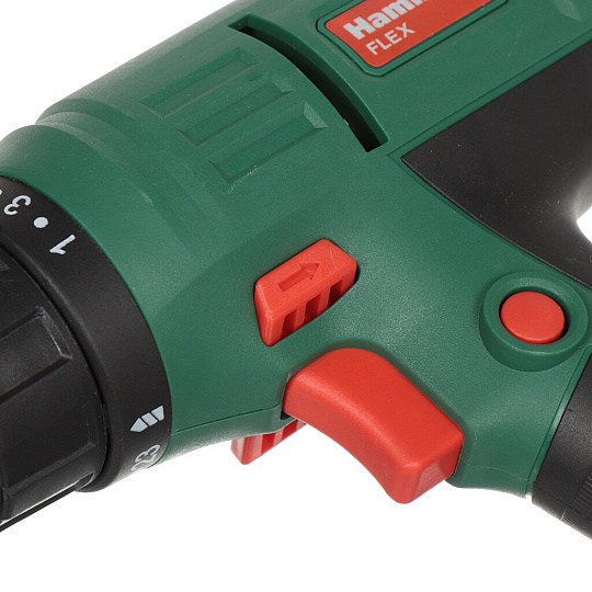 Дрель-шуруповерт сетевая Hammer, Flex DRL420A, быстрозажимной патрон, 10 мм, 300 Вт, с реверсом