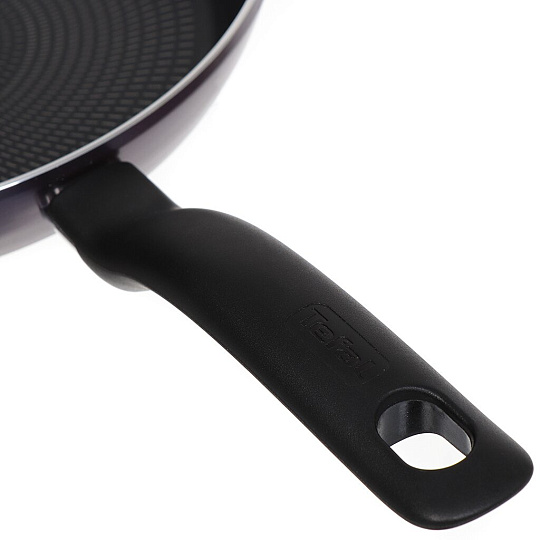 Сковорода алюминий, 26 см, антипригарное покрытие, Tefal, Cook Right, 4166126