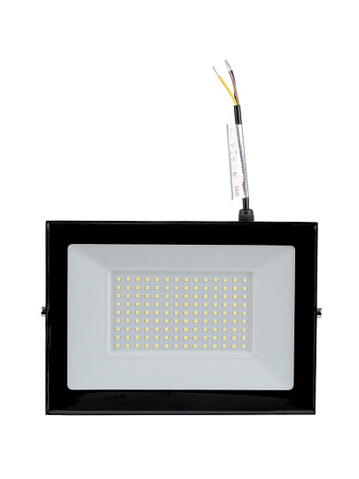 Прожектор светодиодный, General Lighting Systems, GTAB-100BT-IP65-6500, 100 Вт, 6500 К, IP65, 9000 Лм, черный, 403114