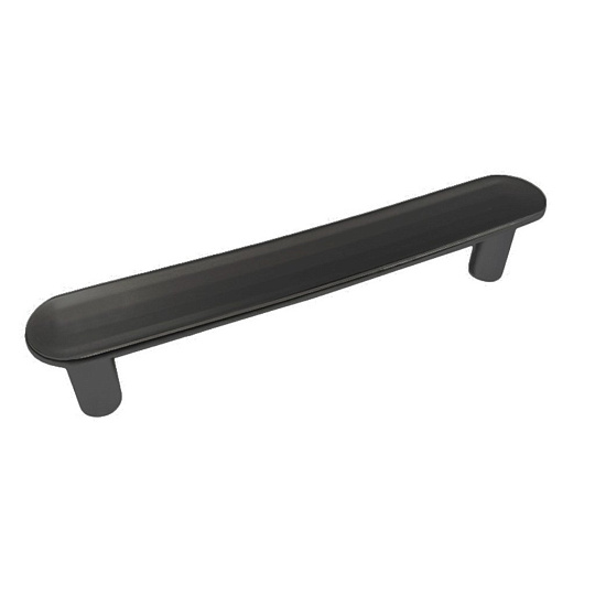 Ручка-скоба мебельная Trodos, DMZ-22650, 96 мм, ЦАМ, графит, 303625
