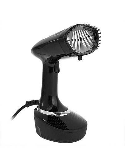 Отпариватель Delta Lux, DE-3200P, 1500 Вт, 0.4 л, ручной, черный