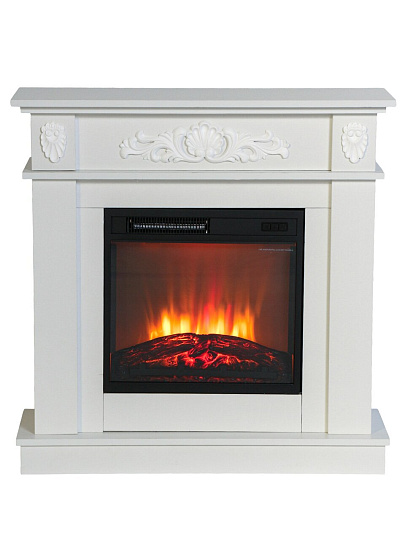 Электрокамин RealFlame, Adelaide, белый, Amix-S 18, эксклюзив