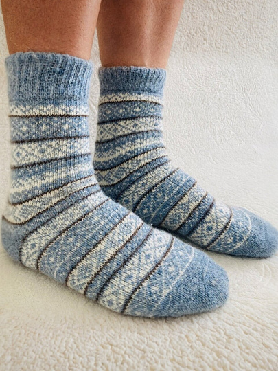 Носки для мужчин, овечья шерсть, Truly wooly, в ассортименте, р. 27-29