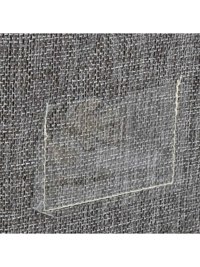 Кофр для хранения, 1 секция, с крышкой, складной, 60х42х40 см, спанбонд, с молнией, с ручкой, серый, Y6-10759