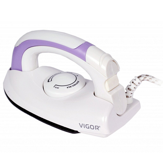 Утюг Vigor HX-4012 с антипригарной подошвой, 0.8 кВт