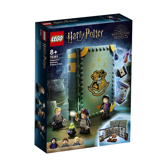 Конструктор Lego, Harry Potter, Учеба в Хогвартсе: Урок зельеварения, 7-9 лет, 271 деталь, 76383