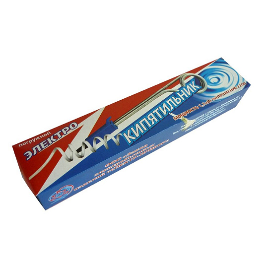 Кипятильник 1.2 кВт, Авиаавтоматика, в ассортименте, коробка