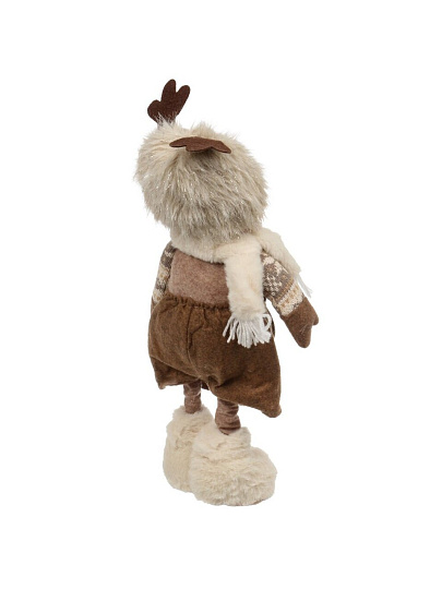 Фигурка декоративная текстиль, Мальчик, 46 см, коричневая, Y4-9441
