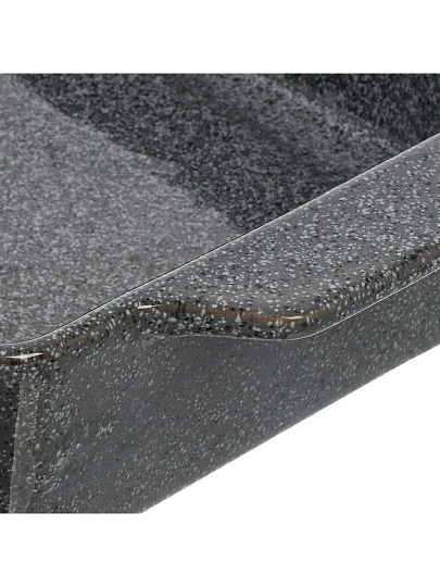 Форма для запекания керамика, 24х38х7 см, прямоугольная, Stone, ABS016