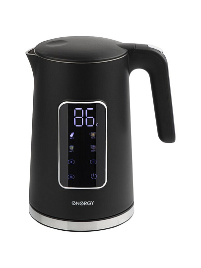 Чайник электрический Energy, E-228, 1.7 л, 2200 Вт, скрытый нагревательный элемент, нержавеющая сталь, пластик