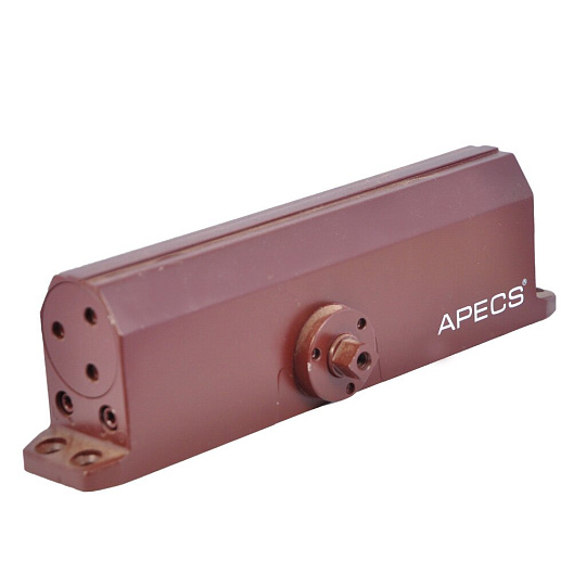 Доводчик дверной Apecs, DC-20.6/1400/160-А1-BR, -30°C + 60 °C, 160 кг, коричневый