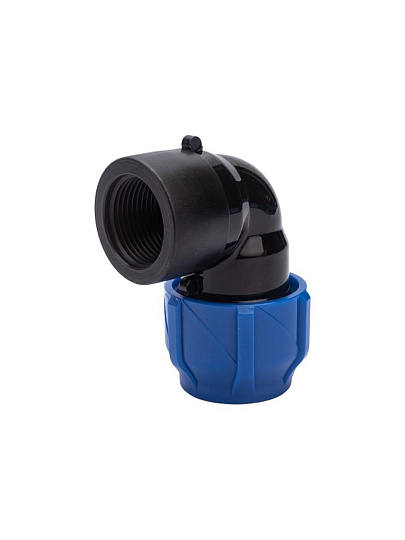 ПНД уголок d25х3/4", внутренняя резьба, Valfex