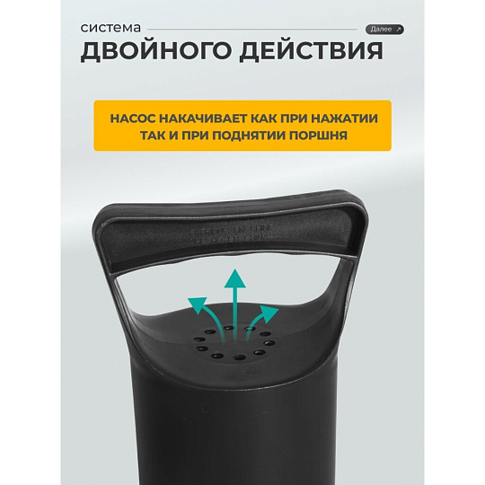 Насос ручной, 36 см, 3 насадки, средний, Bestway, 62003