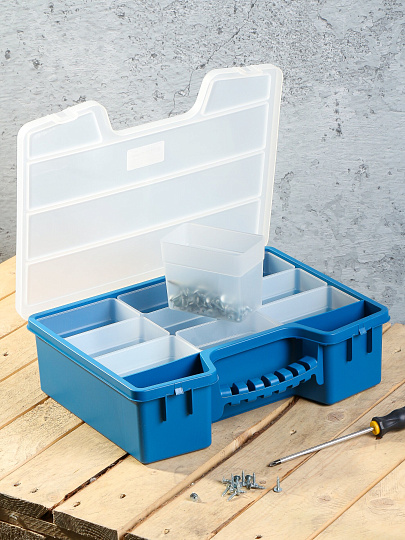 Ящик-органайзер для инструмента, 39х11 см, пластик, Bartex, 06417, 27803550326