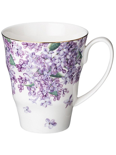 Кружка фарфор, 350 мл, Lilac, Lefard, 760-760