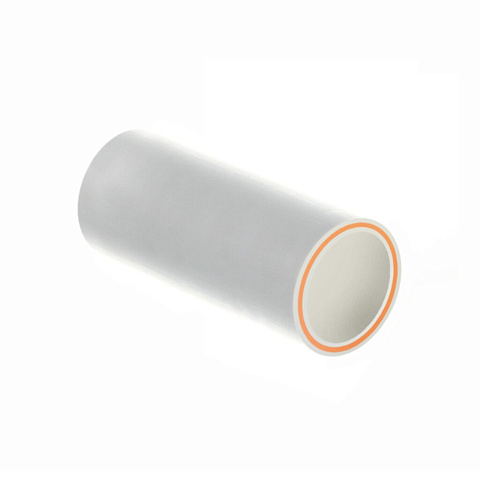Труба полипропиленовая для отопления, стекловолокно, диаметр 32х4.4х4000 мм, 20 бар, белая, Valfex